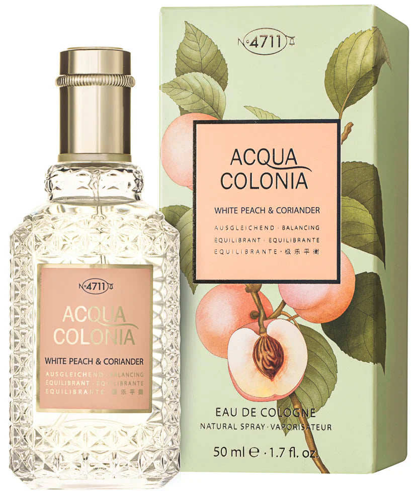4711 Acqua Colonia White Peach &amp; Coriander EDC U 50 ml